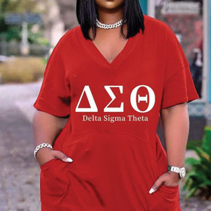 Delta Sigma Theta dress