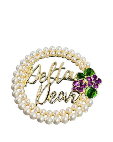 Delta Dear Lapel Pin