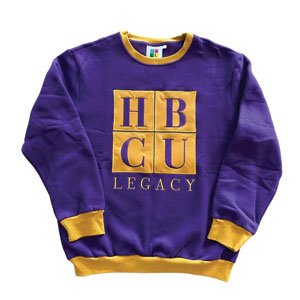 HBCU Legacy Sweater | Purple and Gold