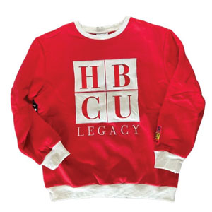 HBCU Legacy Sweater | Red and White