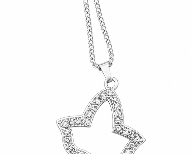 Alpha Kappa Alpha rhinestone ivy necklace