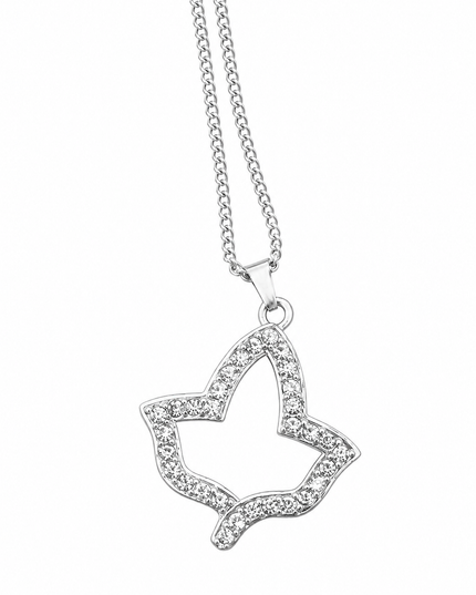 Alpha Kappa Alpha rhinestone ivy necklace