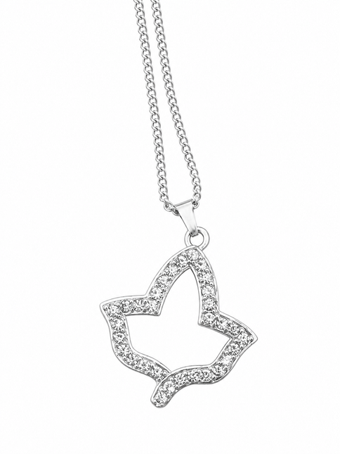 Alpha Kappa Alpha rhinestone ivy necklace