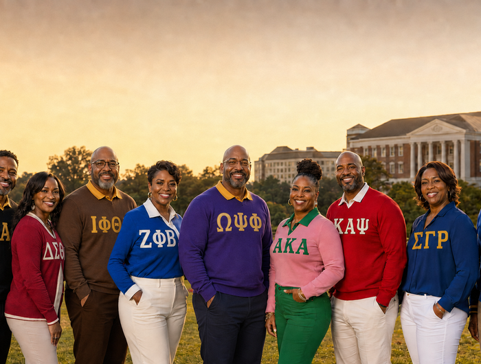Nine Divine Nine members with Iota Phi Theta third and Omega Psi Phi fifth