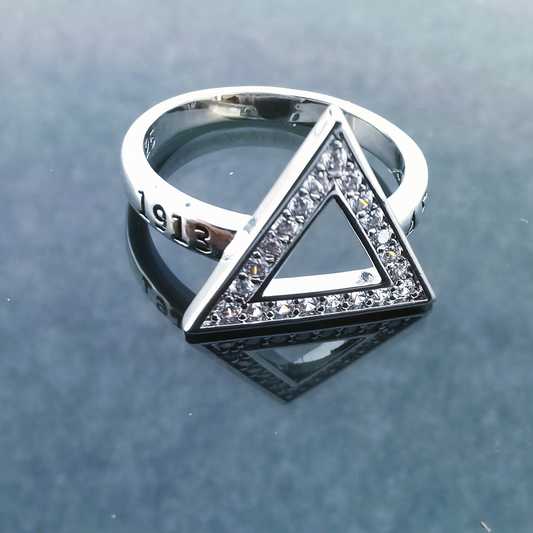 Delta Sigma Theta Pyramid Ring